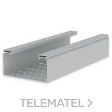 Bandeja 66 perforada U23X 100x200 gris